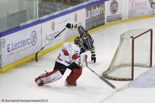 Photo hockey match Rouen - Briançon  le 10/01/2015
