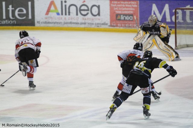 Photo hockey match Rouen - Briançon  le 10/01/2015