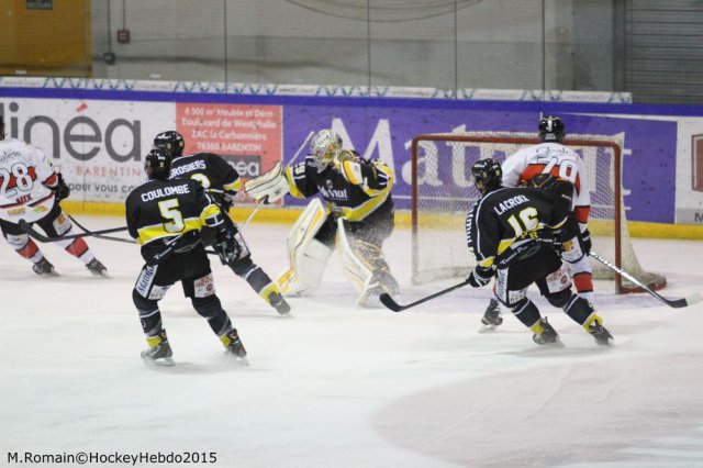 Photo hockey match Rouen - Briançon  le 10/01/2015