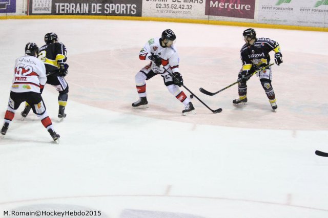 Photo hockey match Rouen - Briançon  le 10/01/2015