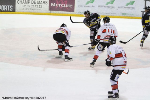 Photo hockey match Rouen - Briançon  le 10/01/2015