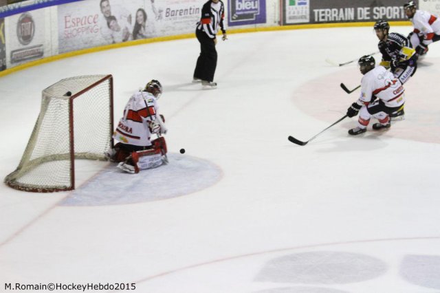Photo hockey match Rouen - Briançon  le 10/01/2015