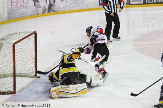 Photo hockey match Rouen - Briançon  le 10/01/2015