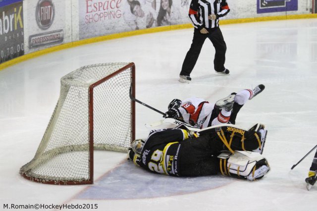 Photo hockey match Rouen - Briançon  le 10/01/2015