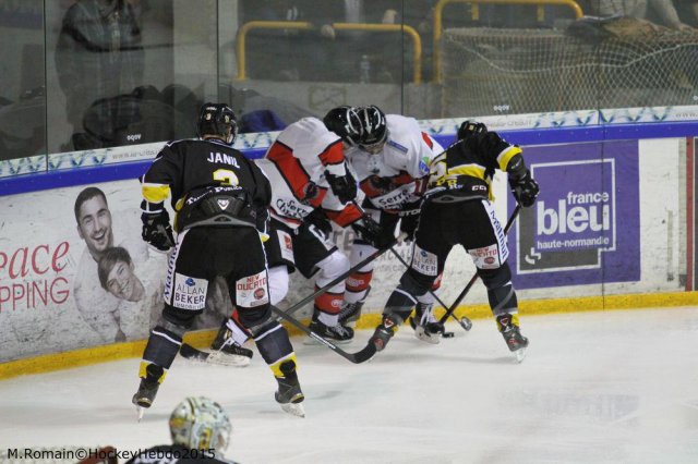 Photo hockey match Rouen - Briançon  le 10/01/2015