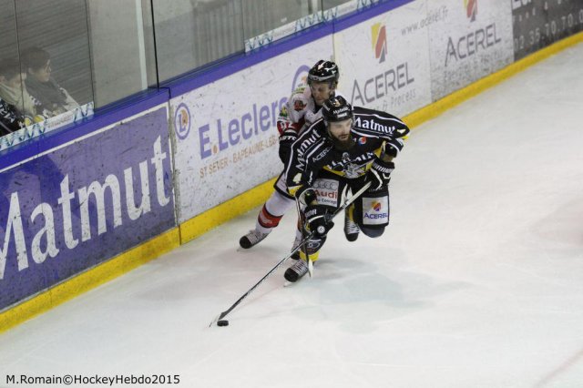 Photo hockey match Rouen - Briançon  le 10/01/2015