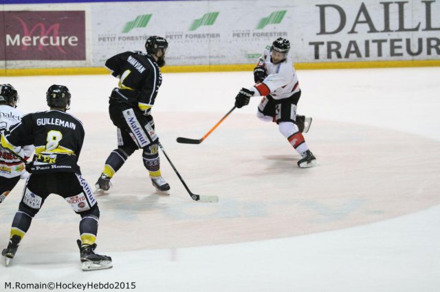 Photo hockey match Rouen - Briançon  le 10/01/2015
