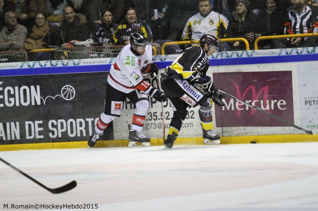 Photo hockey match Rouen - Briançon  le 10/01/2015