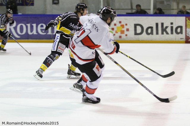 Photo hockey match Rouen - Briançon  le 10/01/2015