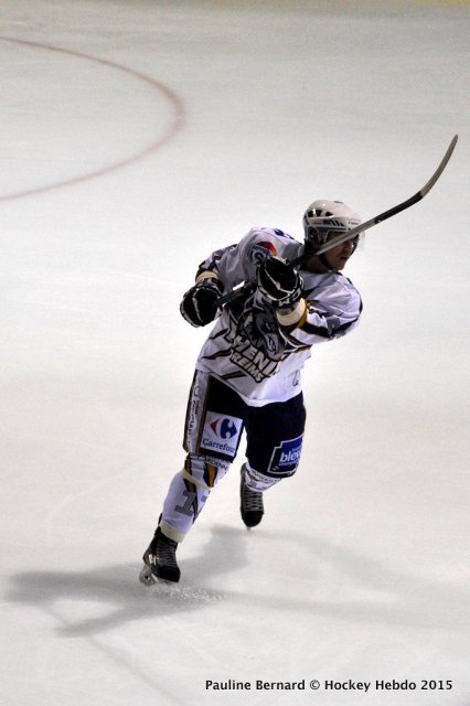 Photo hockey match Reims - Nantes le 10/01/2015