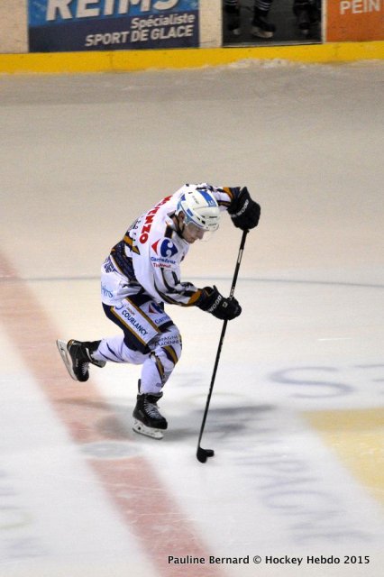 Photo hockey match Reims - Nantes le 10/01/2015
