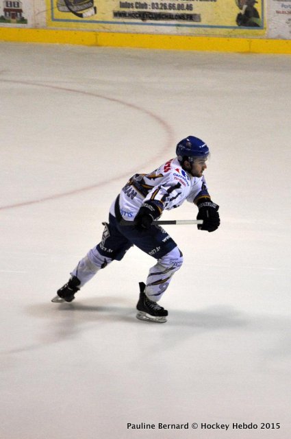 Photo hockey match Reims - Nantes le 10/01/2015