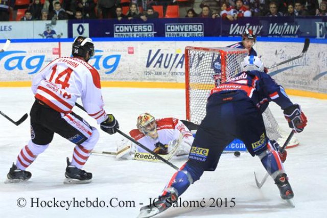 Photo hockey match Grenoble  - Morzine-Avoriaz le 13/01/2015