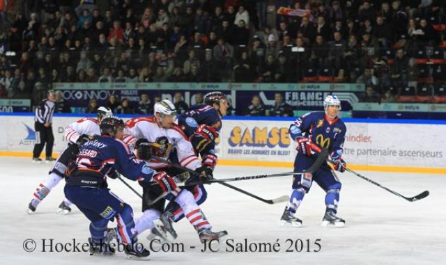 Photo hockey match Grenoble  - Morzine-Avoriaz le 13/01/2015