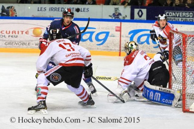 Photo hockey match Grenoble  - Morzine-Avoriaz le 13/01/2015