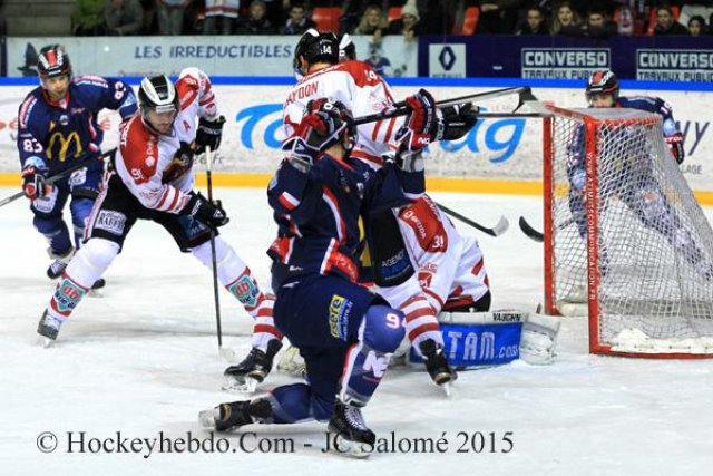 Photo hockey match Grenoble  - Morzine-Avoriaz le 13/01/2015
