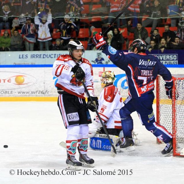 Photo hockey match Grenoble  - Morzine-Avoriaz le 13/01/2015