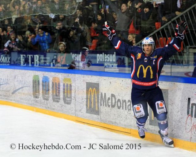 Photo hockey match Grenoble  - Morzine-Avoriaz le 13/01/2015
