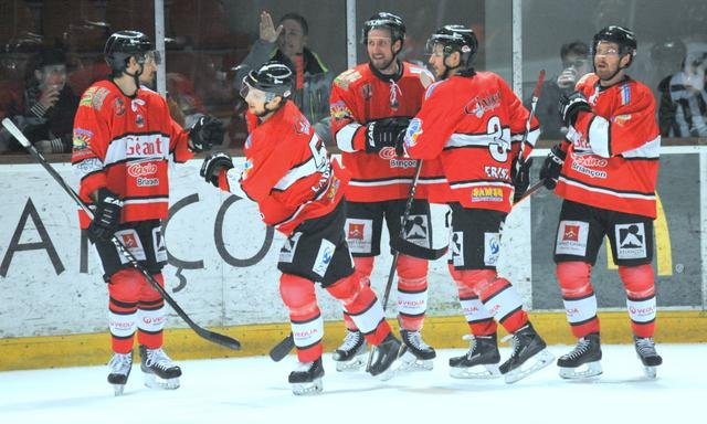 Photo hockey match Briançon  - Lyon le 13/01/2015
