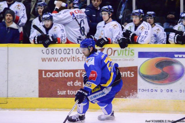 Photo hockey match Dijon  - Caen  le 13/01/2015