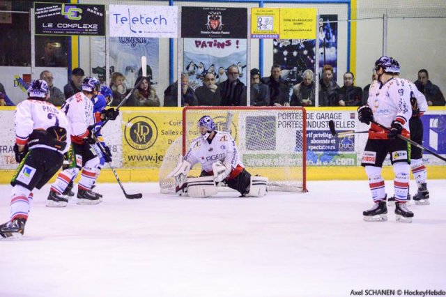 Photo hockey match Dijon  - Caen  le 13/01/2015