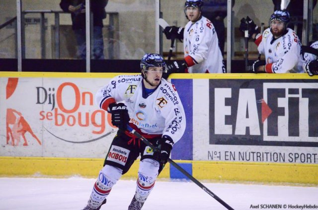 Photo hockey match Dijon  - Caen  le 13/01/2015