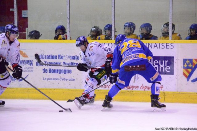 Photo hockey match Dijon  - Caen  le 13/01/2015