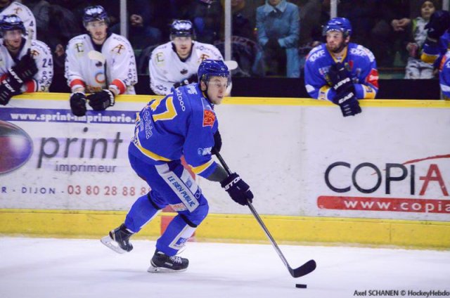 Photo hockey match Dijon  - Caen  le 13/01/2015