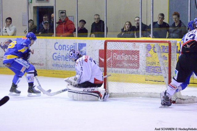 Photo hockey match Dijon  - Caen  le 13/01/2015