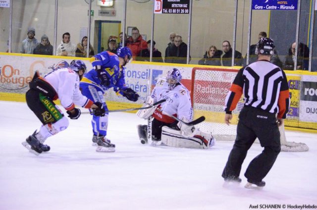 Photo hockey match Dijon  - Caen  le 13/01/2015