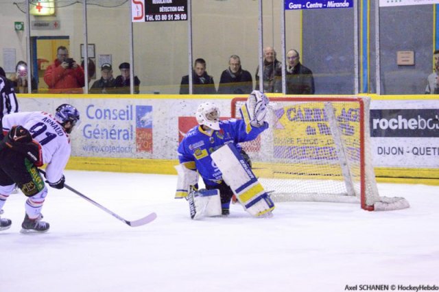 Photo hockey match Dijon  - Caen  le 13/01/2015