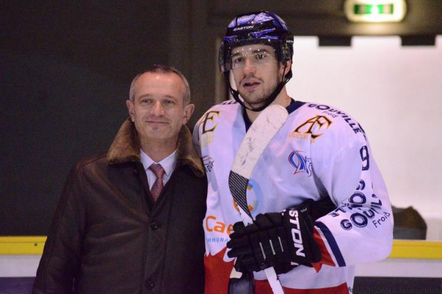 Photo hockey match Dijon  - Caen  le 13/01/2015