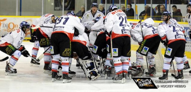 Photo hockey match Dijon  - Caen  le 13/01/2015