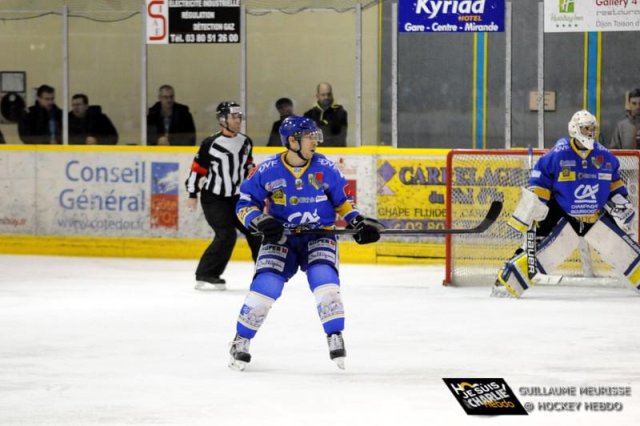 Photo hockey match Dijon  - Caen  le 13/01/2015