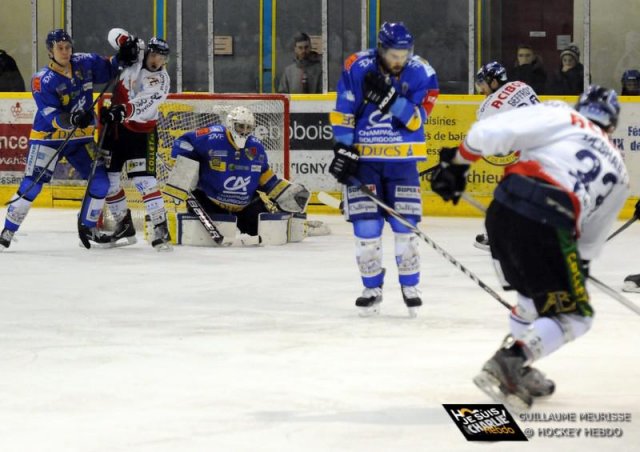 Photo hockey match Dijon  - Caen  le 13/01/2015