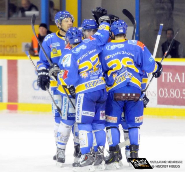 Photo hockey match Dijon  - Caen  le 13/01/2015