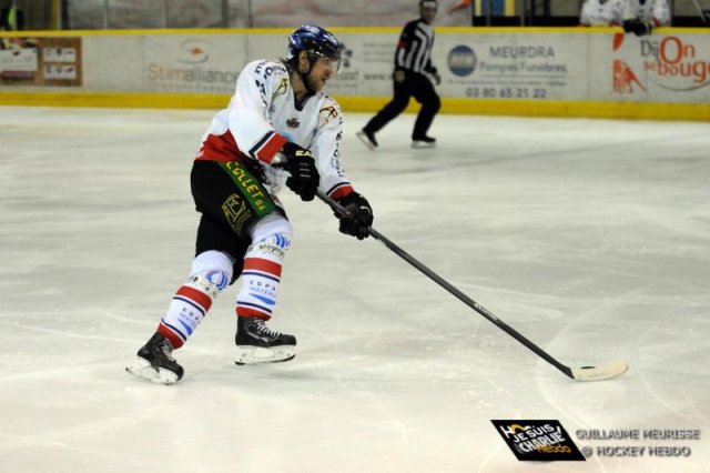 Photo hockey match Dijon  - Caen  le 13/01/2015