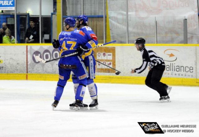 Photo hockey match Dijon  - Caen  le 13/01/2015