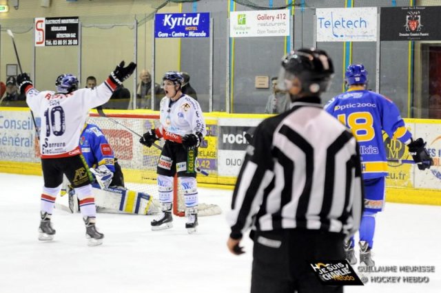 Photo hockey match Dijon  - Caen  le 13/01/2015