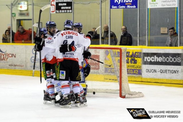 Photo hockey match Dijon  - Caen  le 13/01/2015