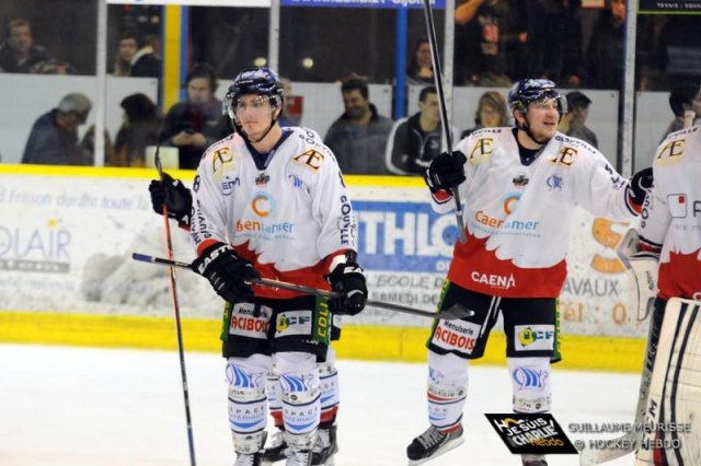 Photo hockey match Dijon  - Caen  le 13/01/2015