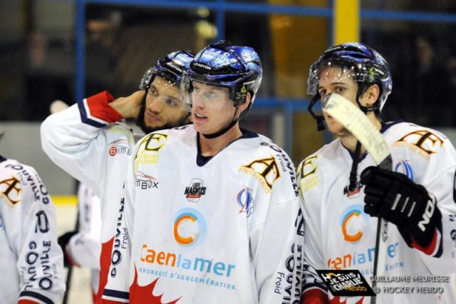 Photo hockey match Dijon  - Caen  le 13/01/2015