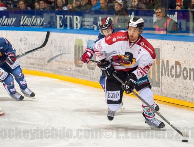 Photo hockey match Grenoble  - Morzine-Avoriaz le 13/01/2015