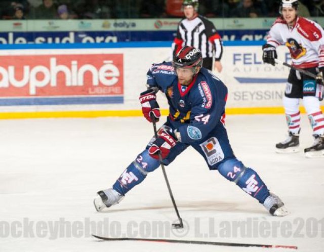 Photo hockey match Grenoble  - Morzine-Avoriaz le 13/01/2015