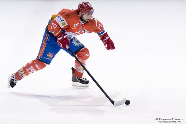 Photo hockey match Lyon - Brest  le 16/01/2015