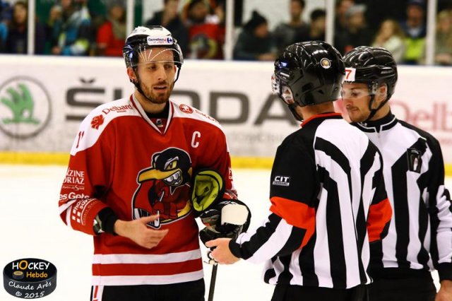 Photo hockey match Morzine-Avoriaz - Chamonix  le 16/01/2015