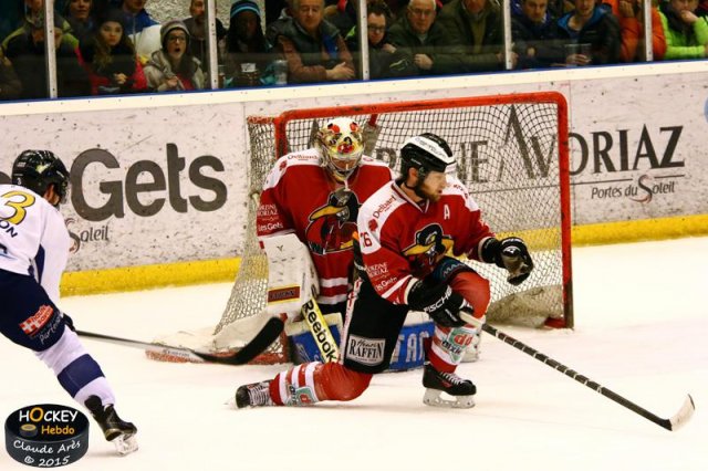Photo hockey match Morzine-Avoriaz - Chamonix  le 16/01/2015