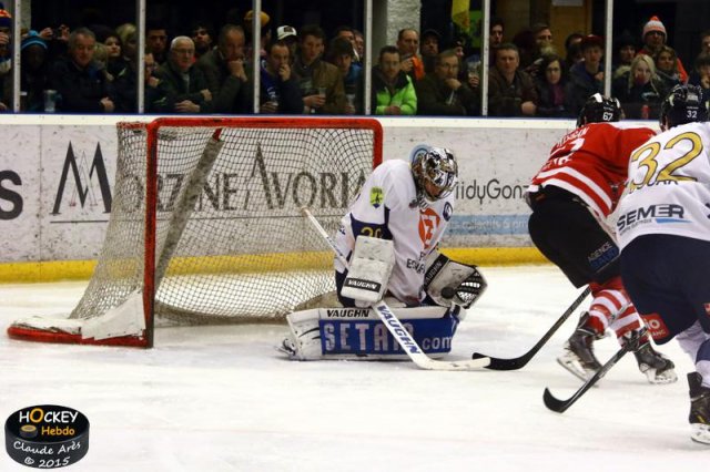 Photo hockey match Morzine-Avoriaz - Chamonix  le 16/01/2015