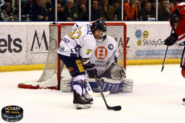 Photo hockey match Morzine-Avoriaz - Chamonix  le 16/01/2015