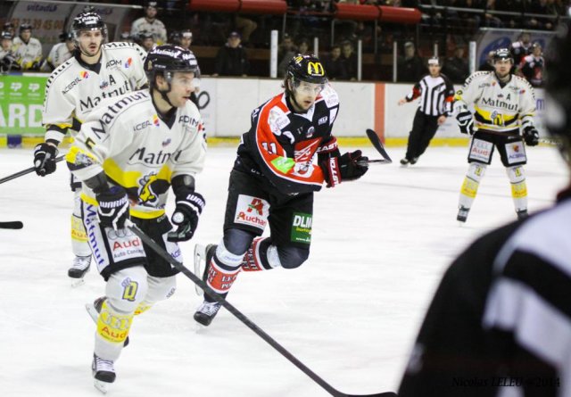 Photo hockey match Amiens  - Rouen le 13/01/2015